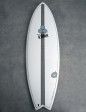 Torq x Channel Islands X-Lite Pod Mod surfboard 6ft 2 - White + Pinline