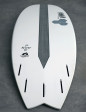 Torq x Channel Islands X-Lite Pod Mod surfboard 6ft 2 - White + Pinline