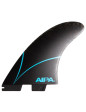 FCS II Aipa PG Twin + 1 Fins X Large - Black