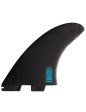FCS II Aipa PG Twin + 1 Fins X Large - Black