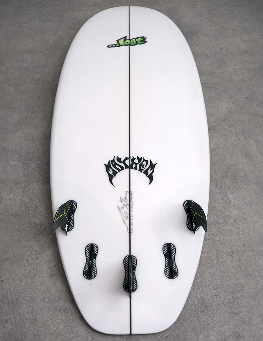 FCS II Kolohe Andino PC Tri Fins Medium - Black/Acid