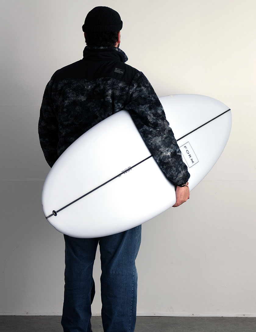 Form Flow Stik Pro Surfboard 6ft 10 FCS II - White