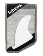 Futures QD2 3.75 Thermotech Quad Rear Fins Small - White