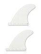 Futures QD2 3.75 Thermotech Quad Rear Fins Small - White