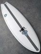 Torq x Channel Islands X-Lite Pod Mod surfboard 6ft 2 - White + Pinline