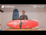 Surfworx Hellcat Mini Mal soft surfboard 7ft 0 - Apple Green