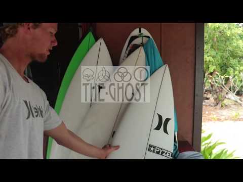 Pyzel Ghost Surfboard 6ft 1 Futures - White