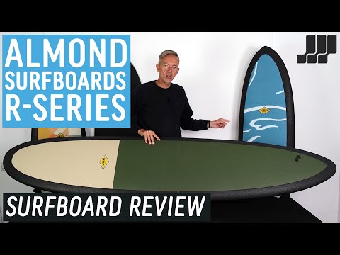 Almond R Series Secret Menu Surfboard 5ft 4 Futures - Black