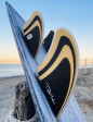 Machado Seaside Quad Fin Double Tab - Bamboo/Black