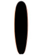 Surfworx Base Mini Mal soft surfboard 7ft 6 - Orange