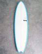 Torq Mod Fish surfboard 7ft 2 - Miami Blue