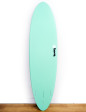 Torq Mod Fun surfboard package 7ft 2 - Sea Green/Pinline/White Deck