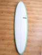 Torq Mod Fun surfboard package 7ft 2 - Sea Green/Pinline/White Deck