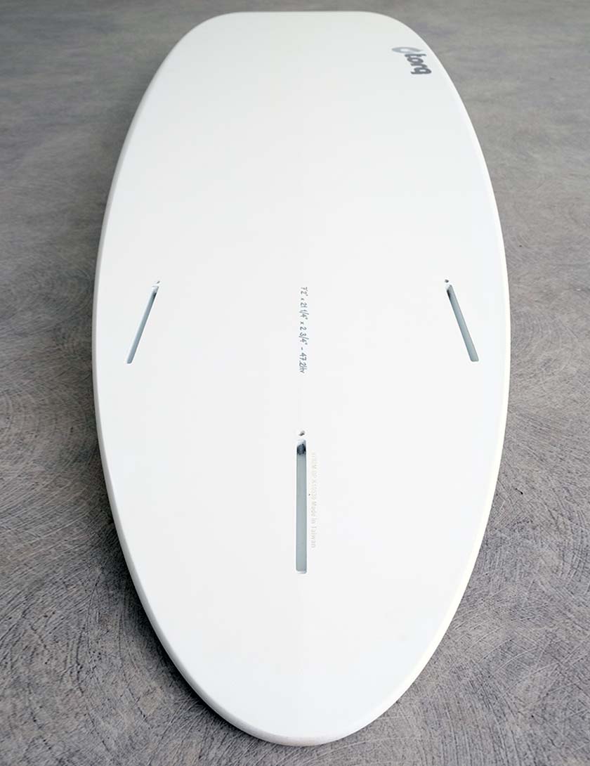 Torq Mod Fun surfboard package 6ft 8 - White/Pinline