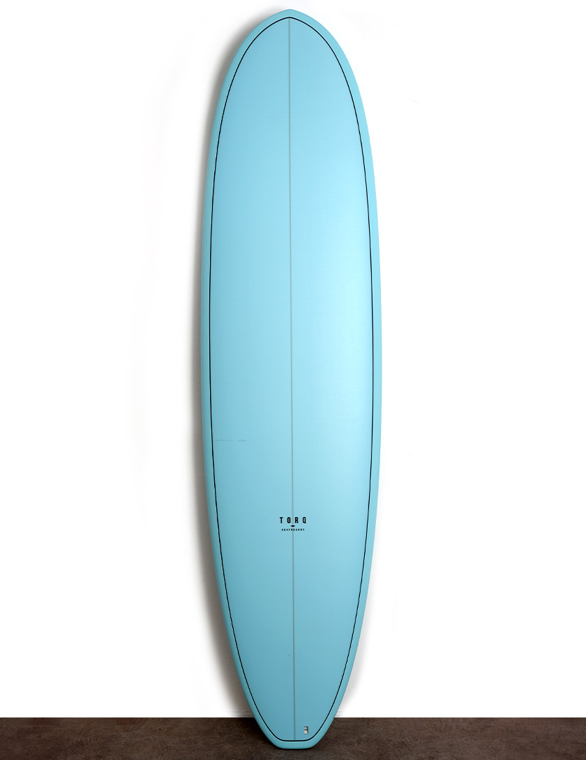 Torq Mod Fun V+ surfboard 8ft 2 - Blue Fibre Pattern
