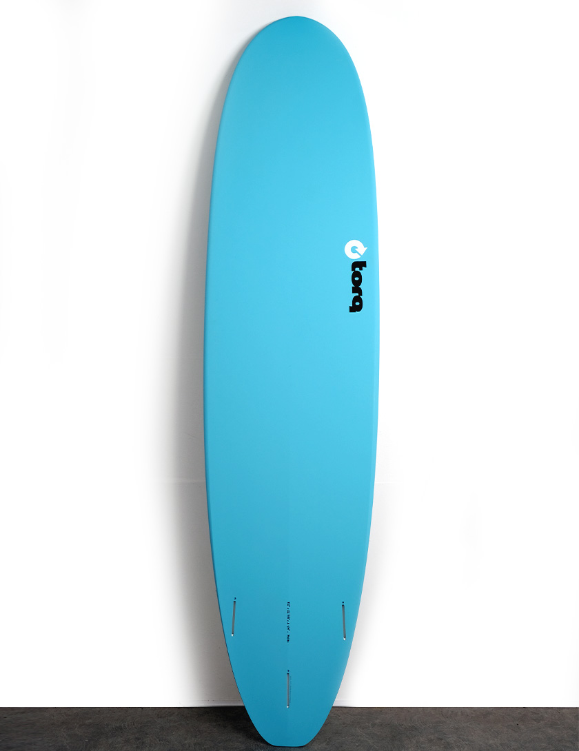 Torq Mod Fun V+ Surfboard 7ft 8 - Blue + Pinline