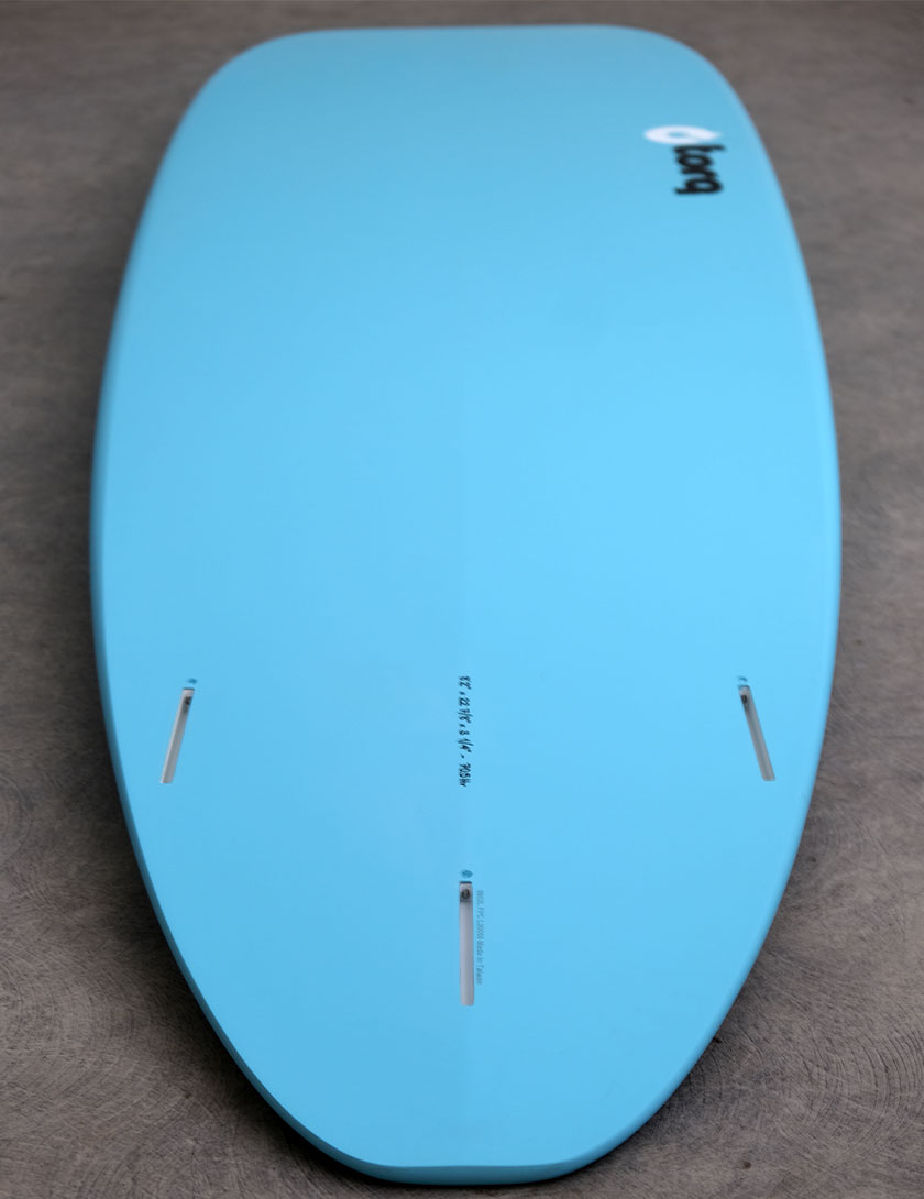 Torq Mod Fun V+ Surfboard 7ft 8 - Blue + Pinline