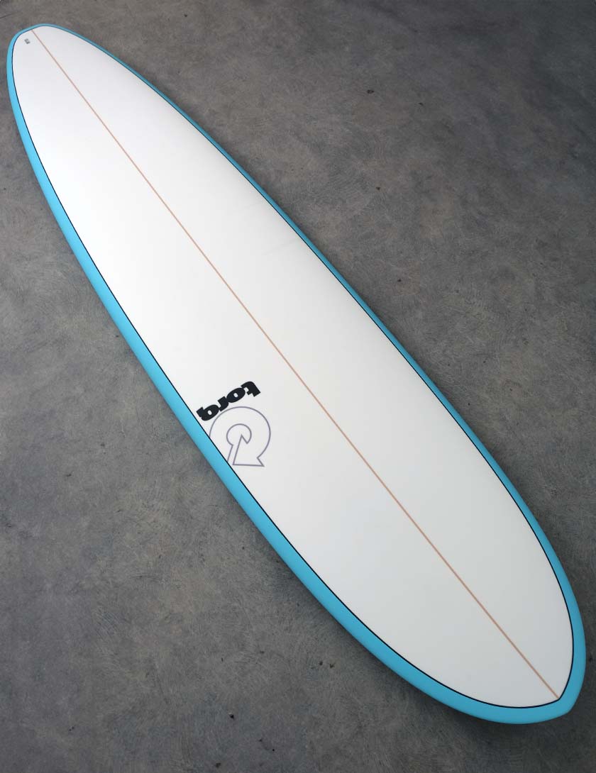 Torq Mod Fun V+ Surfboard 7ft 8 - Blue + Pinline