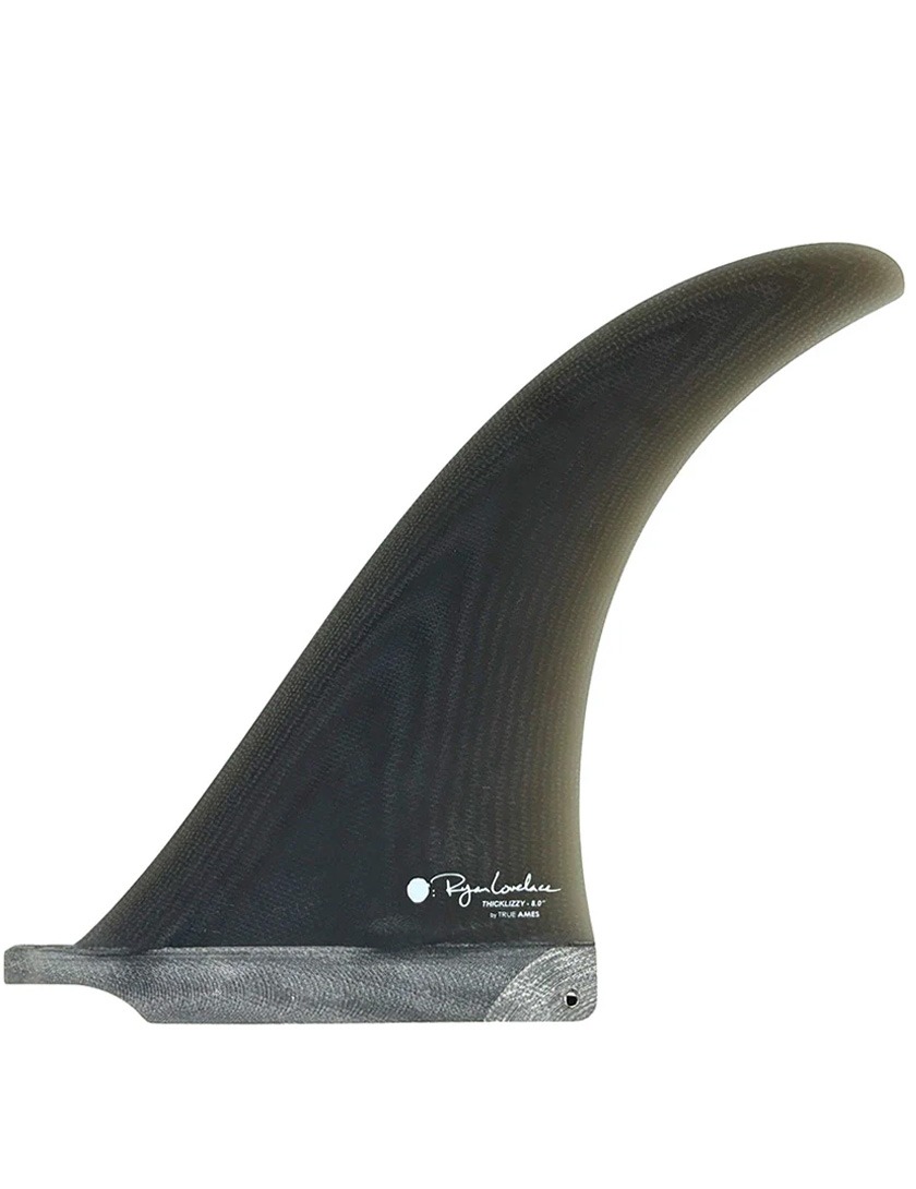 True Ames Ryan Lovelace Thick Lizzy 8 Single Fin - Black