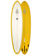 Walden Deviled Egg True Ride surfboard 7ft 10 FCS II - Yellow/White