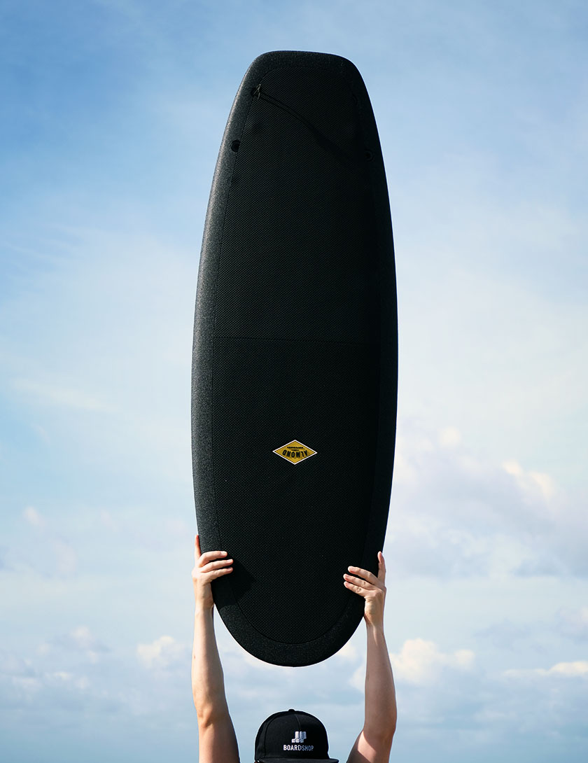 Almond R Series Secret Menu Surfboard 5ft 4 Futures - Black