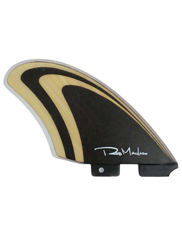 Machado Seaside Quad Fin Double Tab - Bamboo/Black