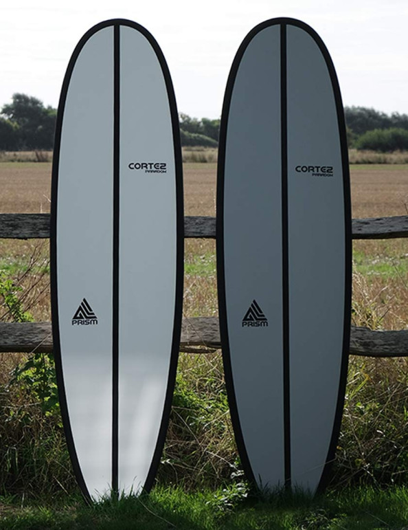 Cortez Prism Paradox Surfboard 7ft 2 - White