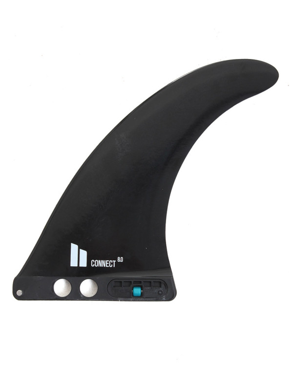 FCS II Connect GF 8.0 Longboard Fin - Black FCS II Connect GF 8.0 Longboard Fin - Black