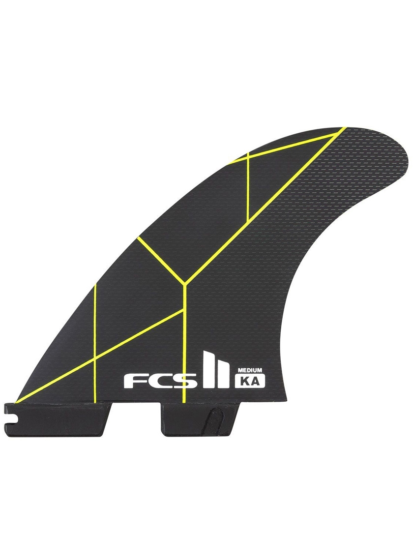 FCS II Kolohe Andino PC Tri Fins Medium - Black/Acid main product photo