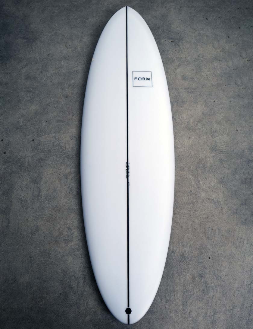 Form Flow Stik Pro Surfboard 6ft 10 FCS II - White