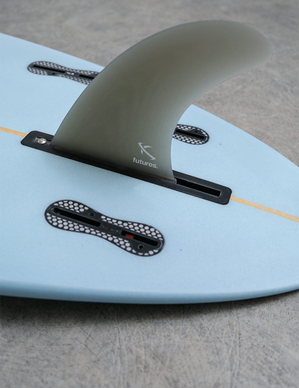 Futures Lost 6.25 Fibreglass Single fin - Smoke