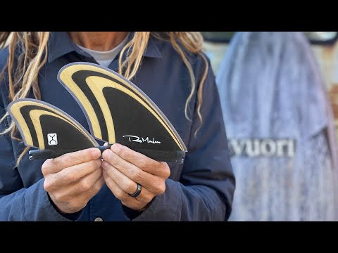 Machado Seaside Quad Fin Double Tab - Bamboo/Black