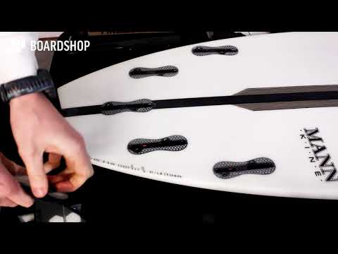 Futures Wildcat Surfboard Tail Pad - Cream
