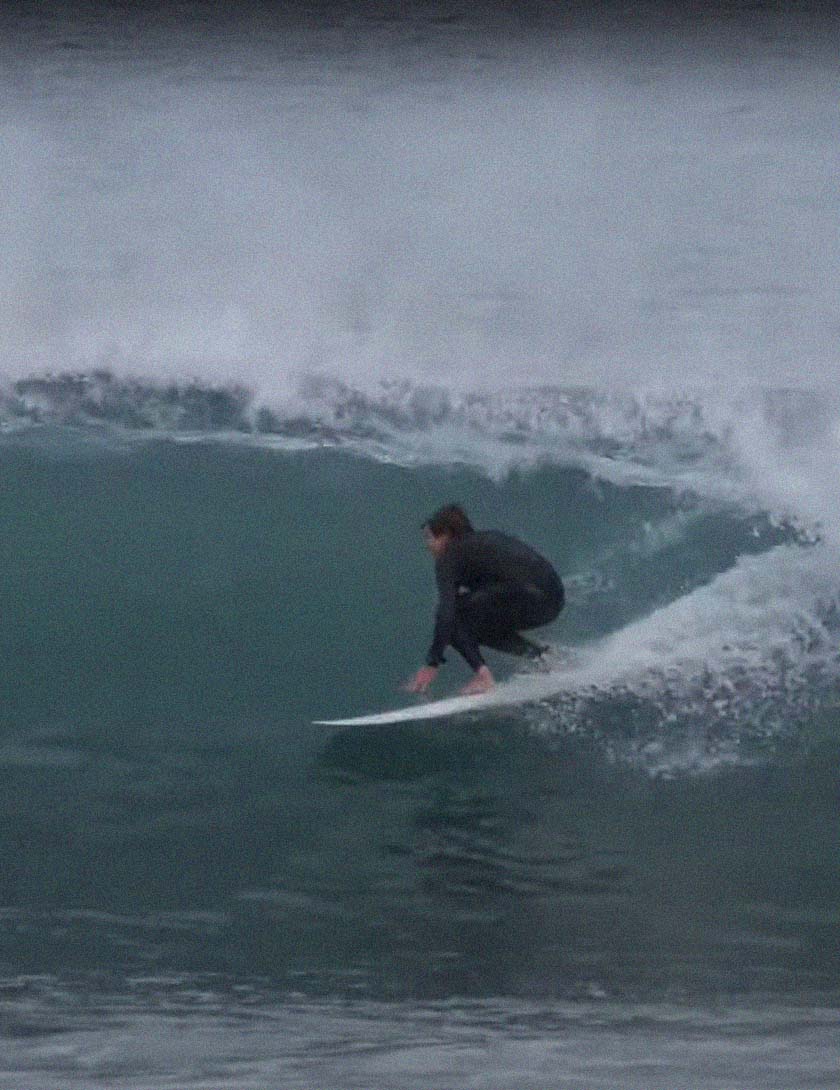 Mark Phipps One Bad Egg surfboard 7ft 6 FCS II - White