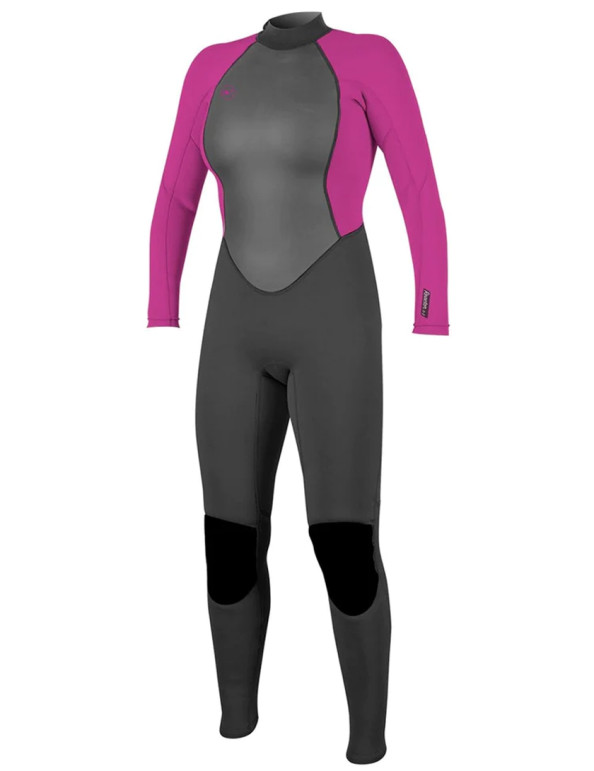 O'Neill Ladies Reactor II 3/2mm wetsuit - Black/Berry main product photo