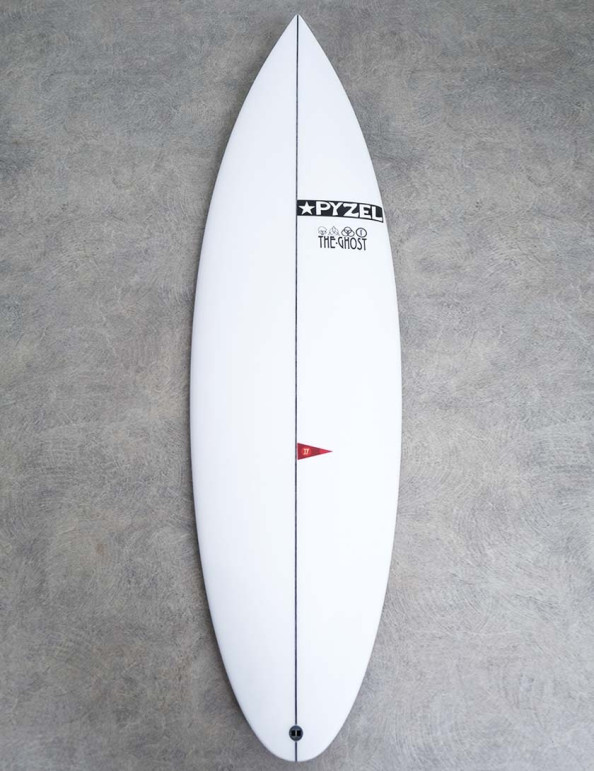 Pyzel Ghost Surfboard 6ft 1 Futures - White