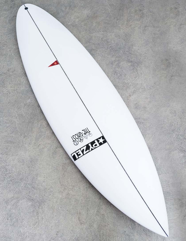 Pyzel Ghost Surfboard 6ft 1 Futures - White