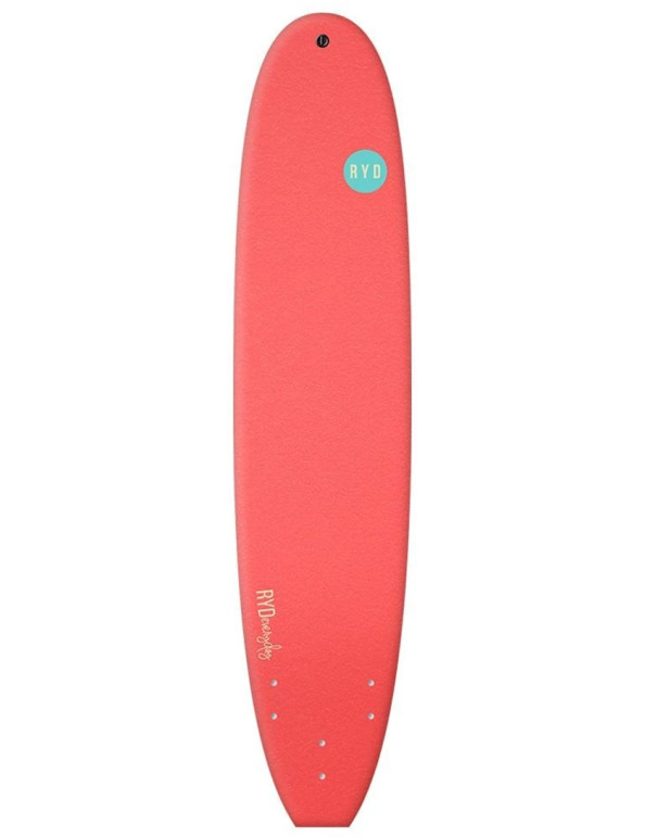 RYD Everyday Soft Surfboard 8ft 0 - Coral main product photo