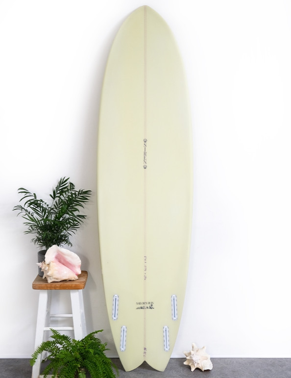 Siren Sailor's Ruin Surfboard 6ft 10 Futures - Sand Dune