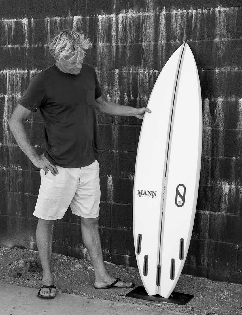 Slater Designs Ibolic FRK Swallow Surfboard 5ft 11 Futures - White