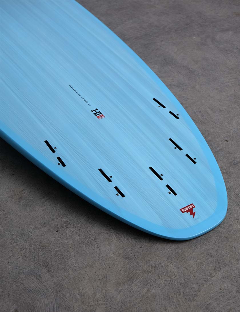 Thunderbolt Harley Ingleby Mini Moe Surfboard 6ft 10 FCS II - Light Blue