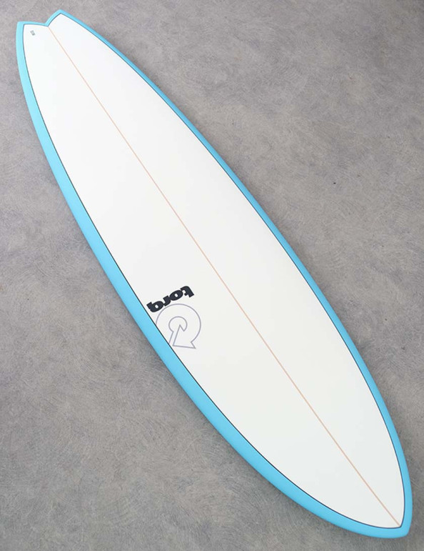 Torq Mod Fish surfboard 7ft 2 - Miami Blue