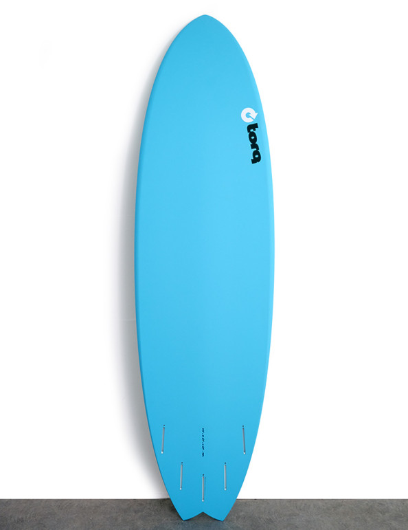 Torq Mod Fish surfboard 7ft 2 - Miami Blue