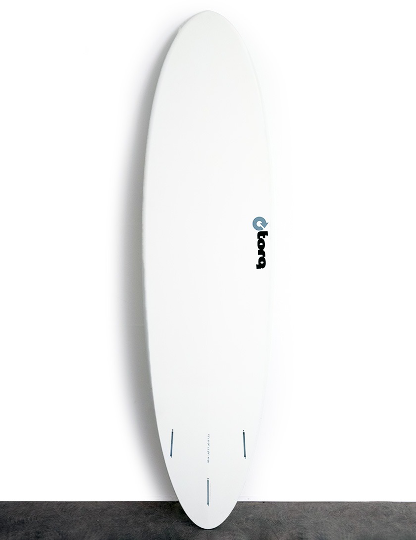 Torq Mod Fun surfboard package 6ft 8 - White/Pinline