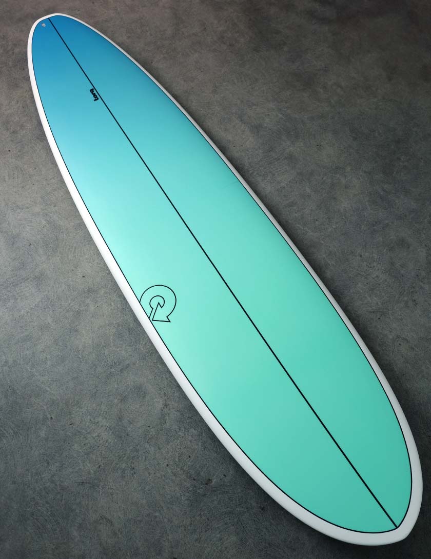 Torq Mod Fun V+ Surfboard 7ft 8 - Seagreen Fade