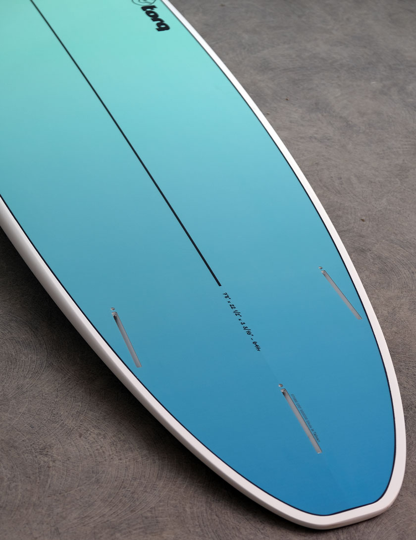 Torq Mod Fun V+ Surfboard 7ft 8 - Seagreen Fade