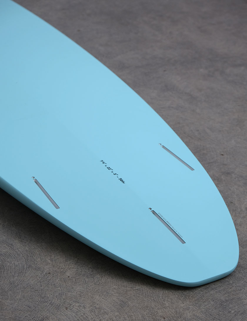 Torq Mod Fun V+ surfboard 8ft 2 - Blue Fibre Pattern