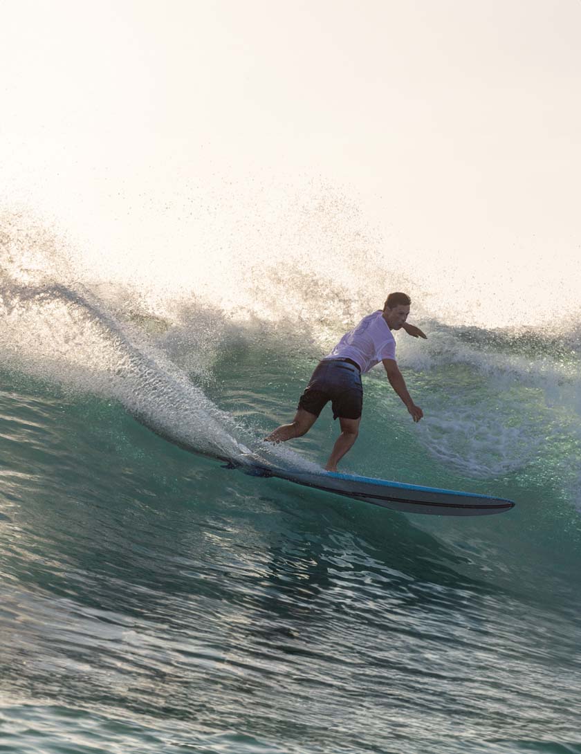 Torq Mod Fun V+ Surfboard 7ft 8 - Seagreen Fade