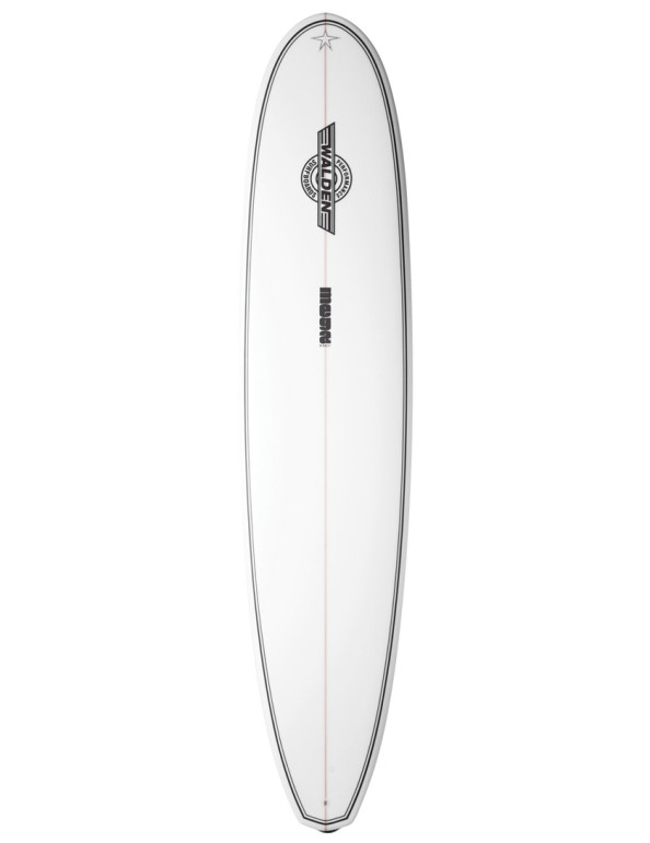 Walden Mega Magic Fusion HD surfboard 9ft 6 - White main product photo