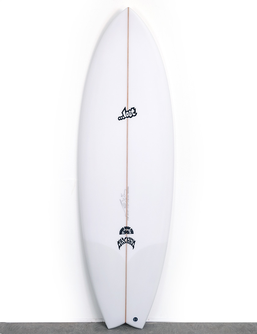 Lost RNF 96 Surfboard 6ft 0 FCS II - White